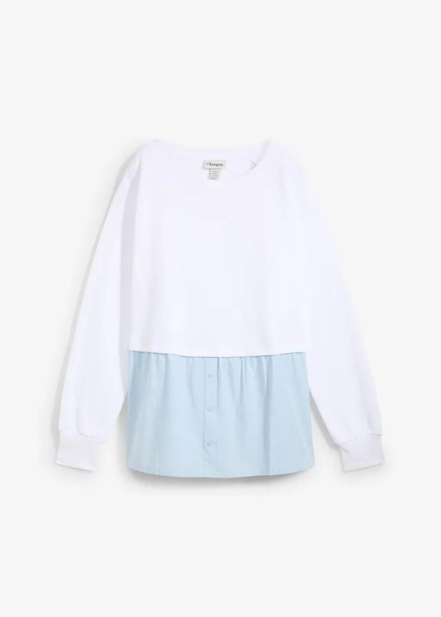 BLUZA Z CZYSTEJ BAWEŁNY