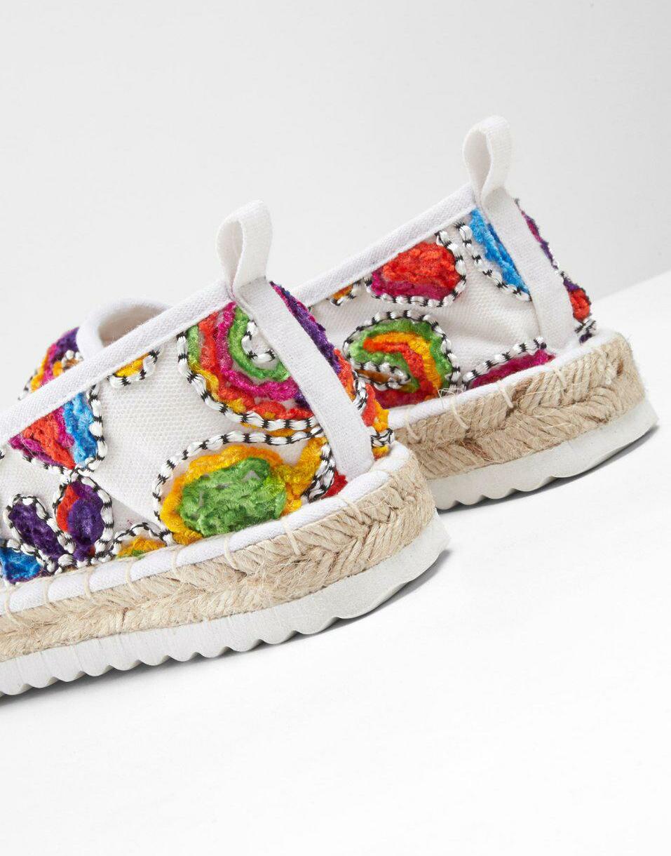 ESPADRYLE DAMSKIE TKANINA