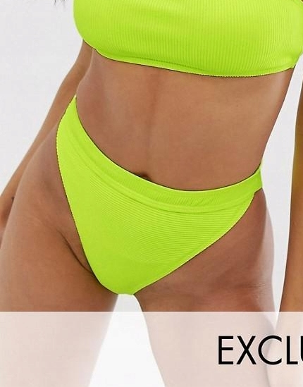 dół od bikini neon