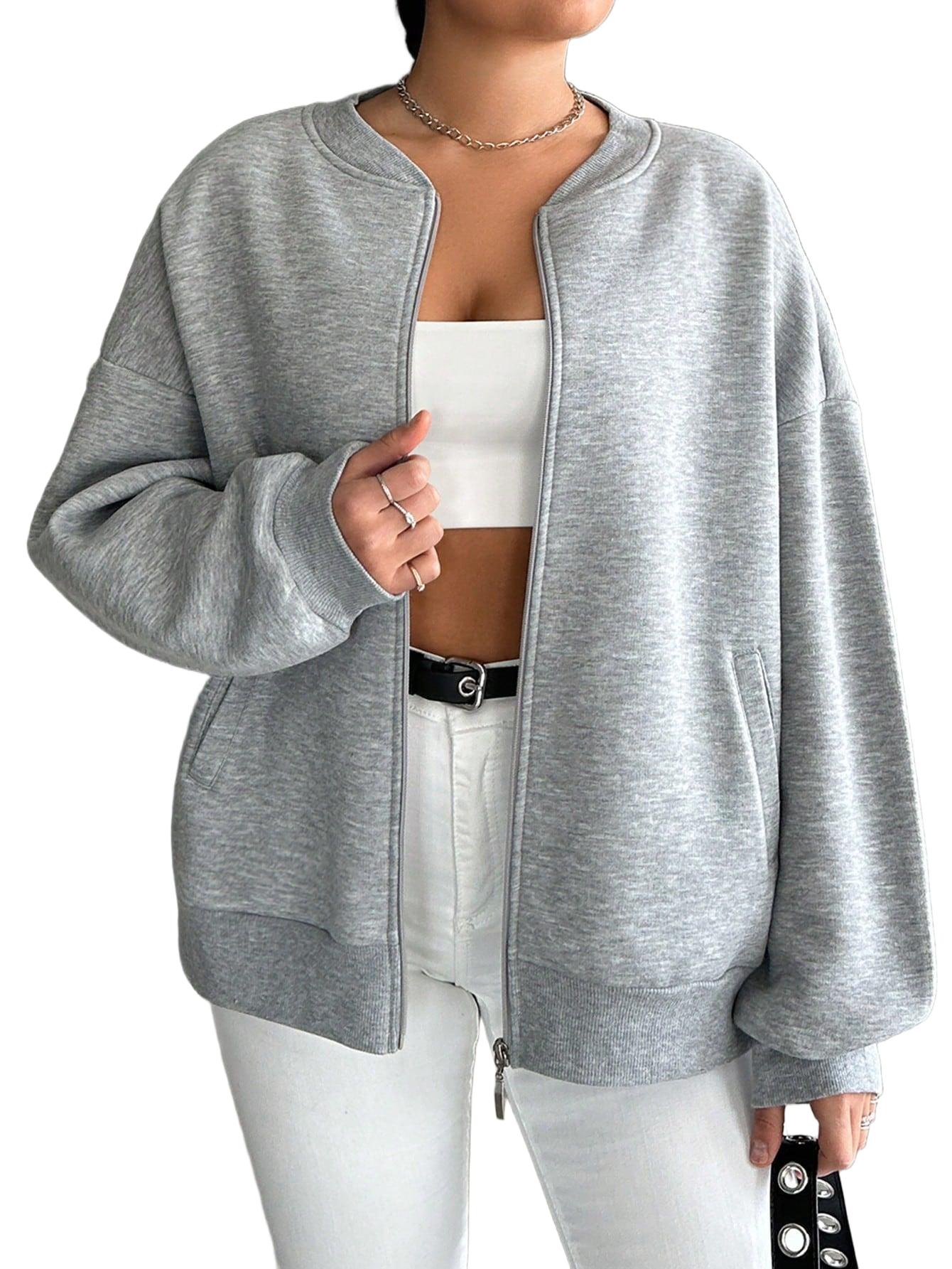 BLUZA ROZPINANA BEZ KAPTURA