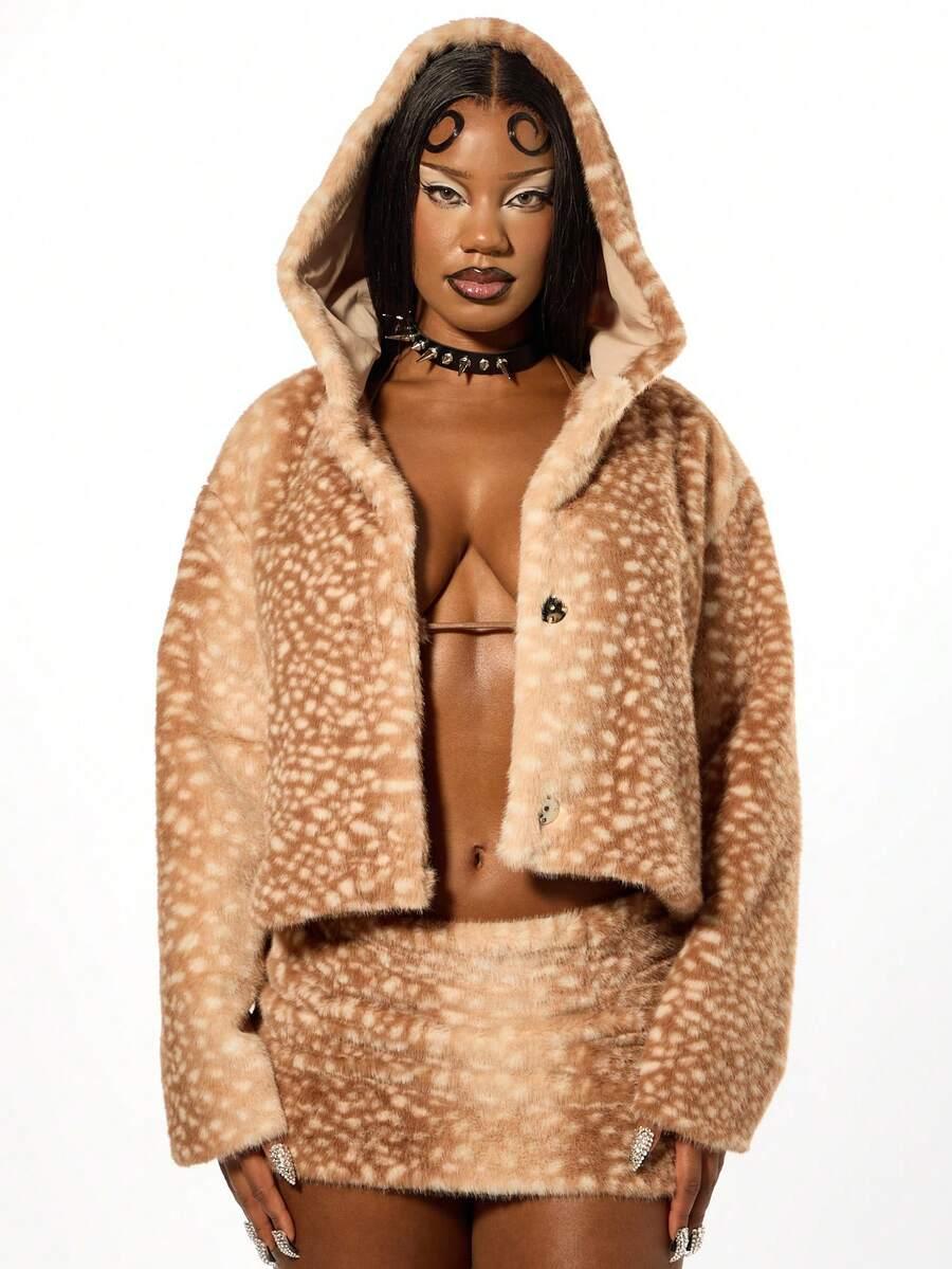 kurtka animal print