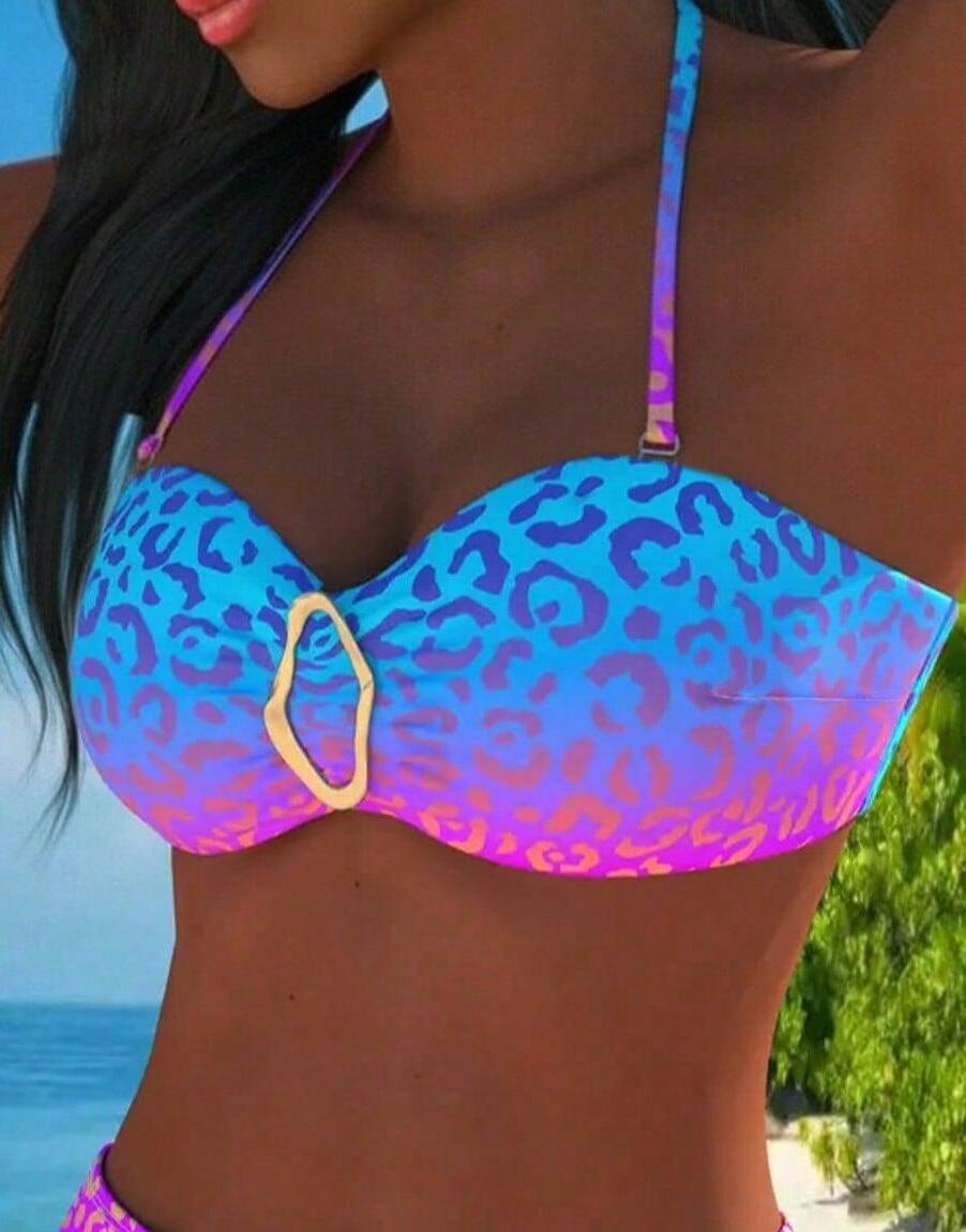 GÓRA OD BIKINI ANIMAL PRINT