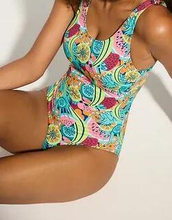 STYLOWY STRÓJ KĄPIELOWY PLUS SIZE 