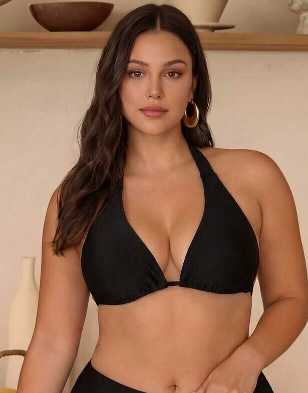 czarna góra od bikini