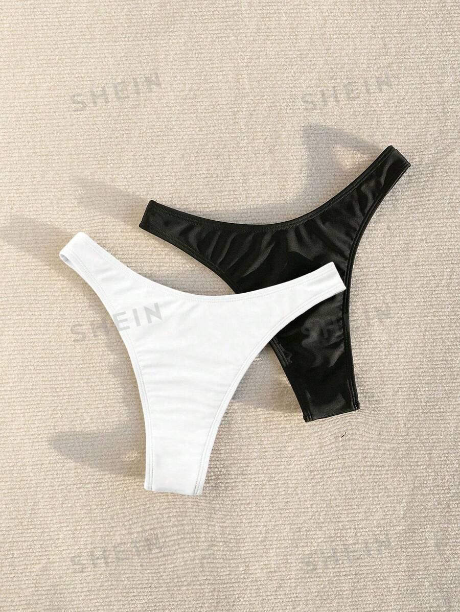 DÓŁ OD BIKINI STRINGI 2 PACK