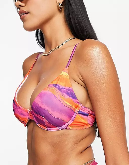 GÓRA OD BIKINI PRINT