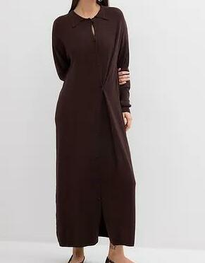 DZIANINOWA MAXI PLUS SIZE KOKTAJLOWA WISKOZOWA SUKIENKA