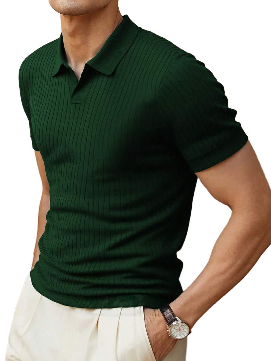 DZIANINOWA KOSZULKA POLO