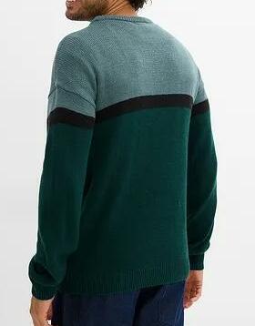 SWETER MĘSKI ZIELONY