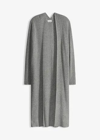 SWETER DAMSKI SZARY DŁUGI