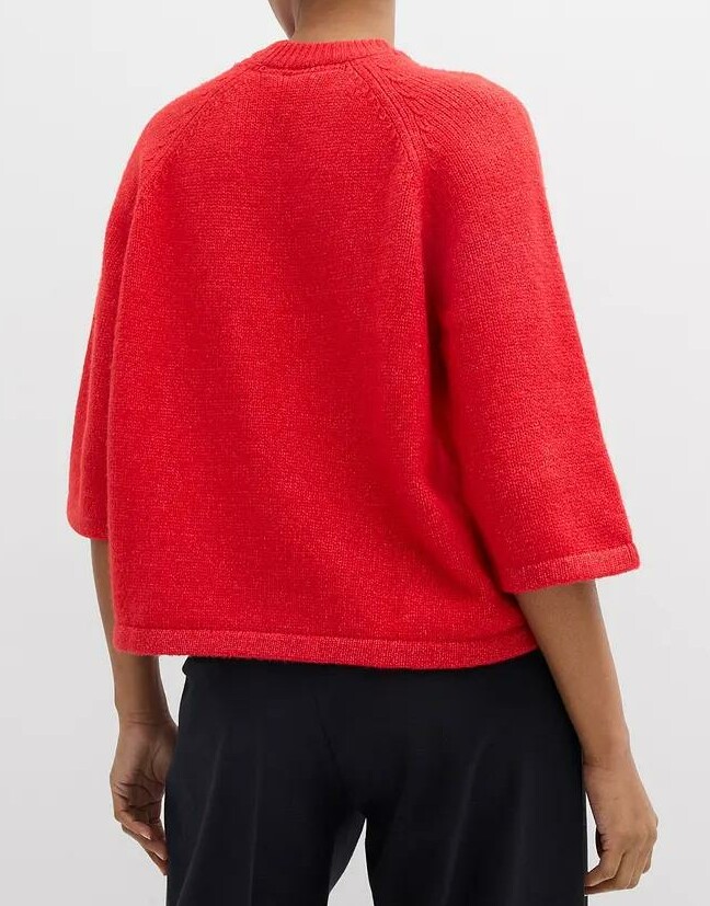 SWETER DAMSKI OVERSIZE Z RĘKAWEM 3/4