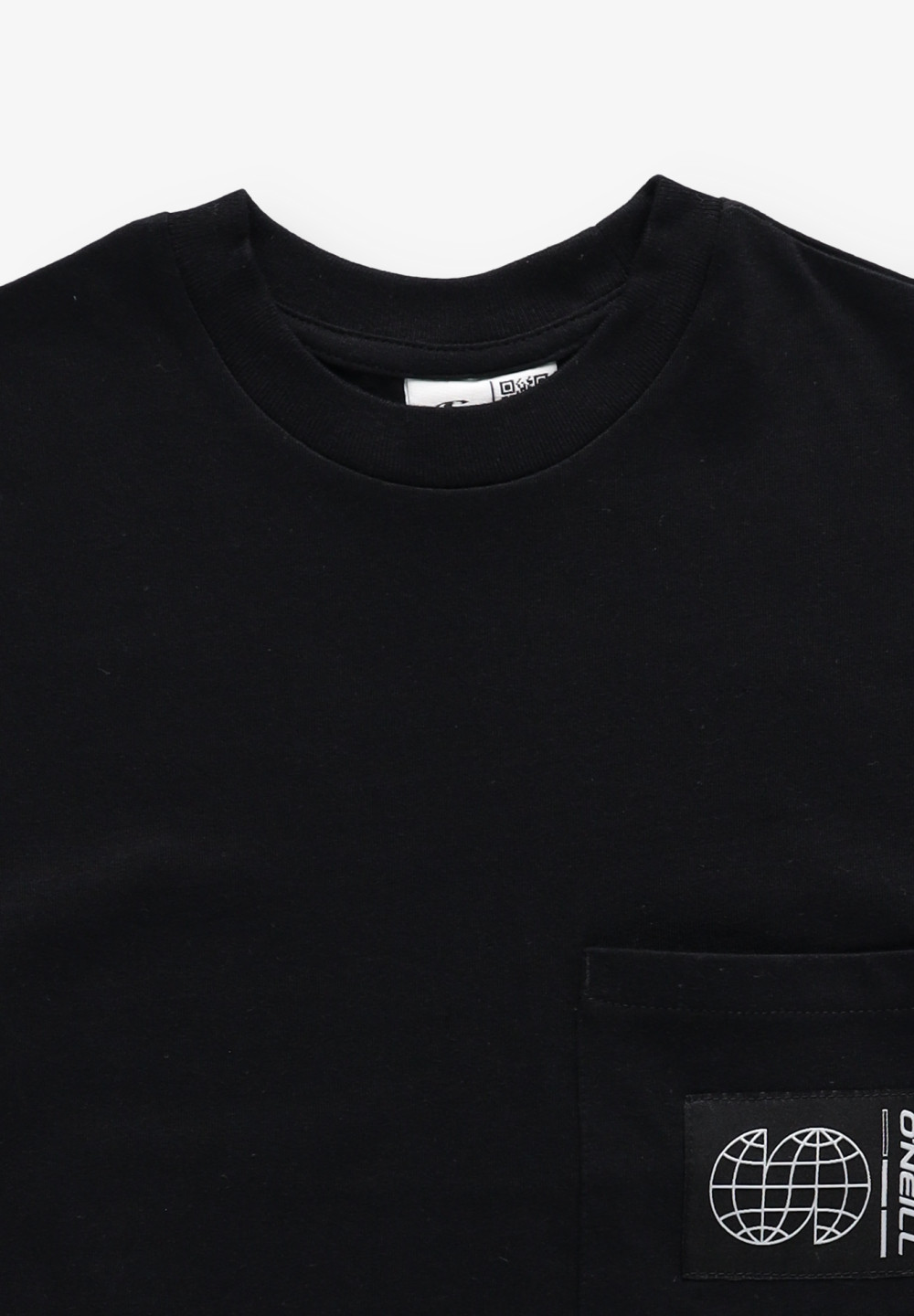 CZARNY T-SHIRT NADRUK 3850020-19010