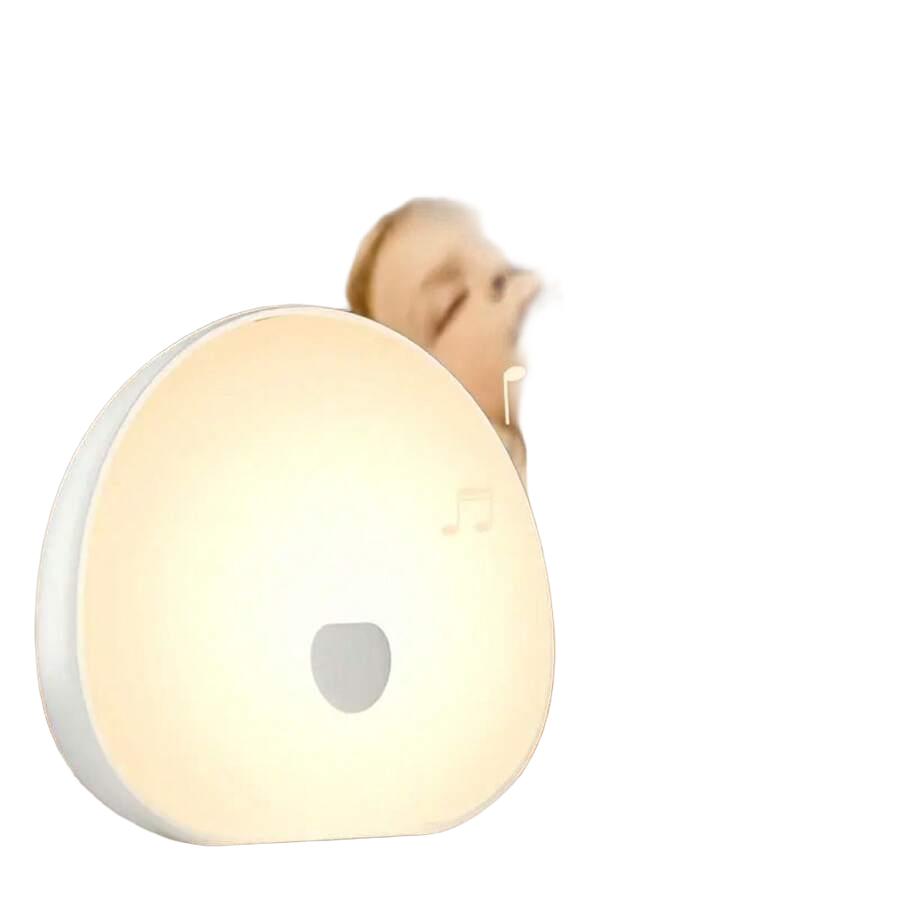 biała lampka nocna