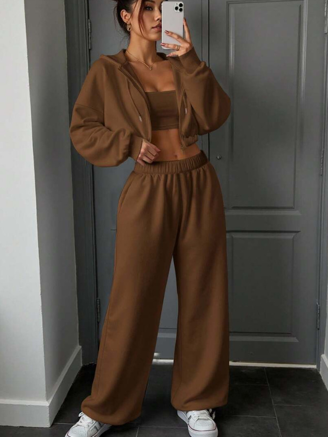 BLUZA SPODNIE DRESOWE KOMPLET