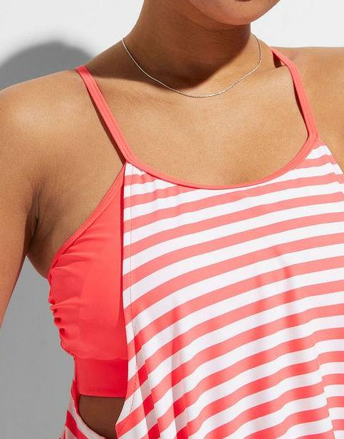 TANKINI DWUCZĘŚCIOWE W PASKI