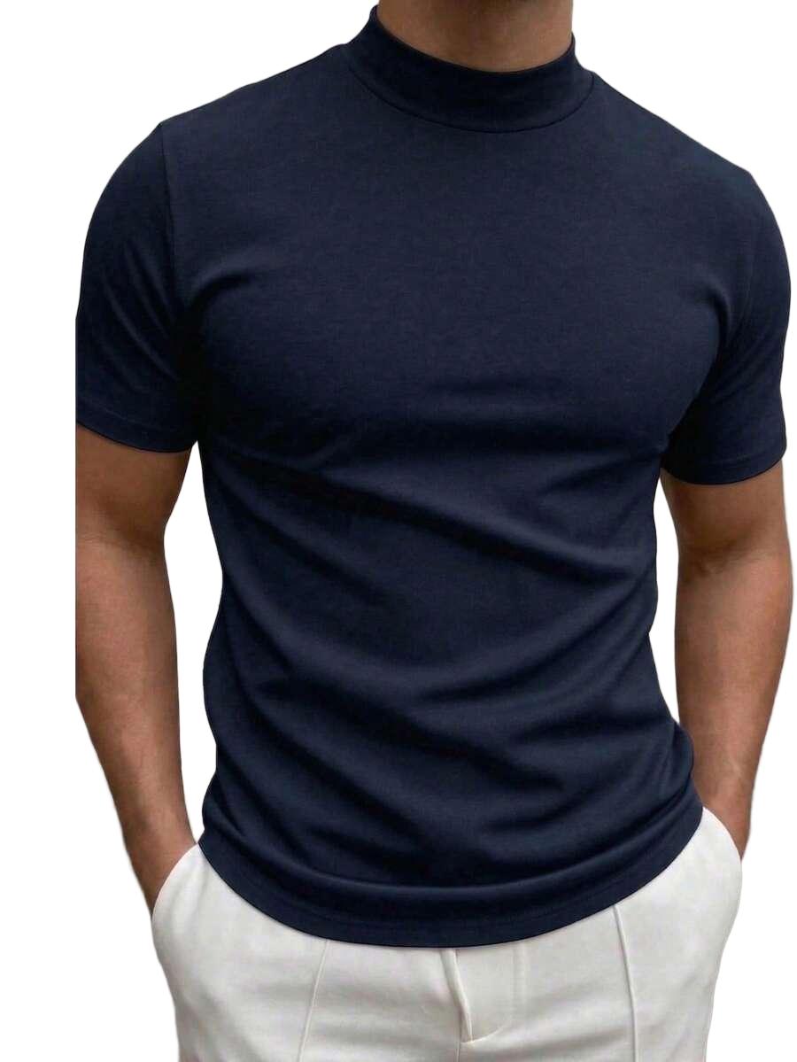 T-SHIRT MĘSKI Z KRÓTKIM RĘKAWEM