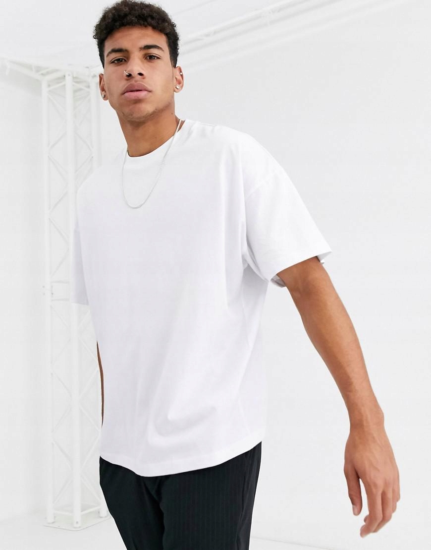 biały t-shirt basic 