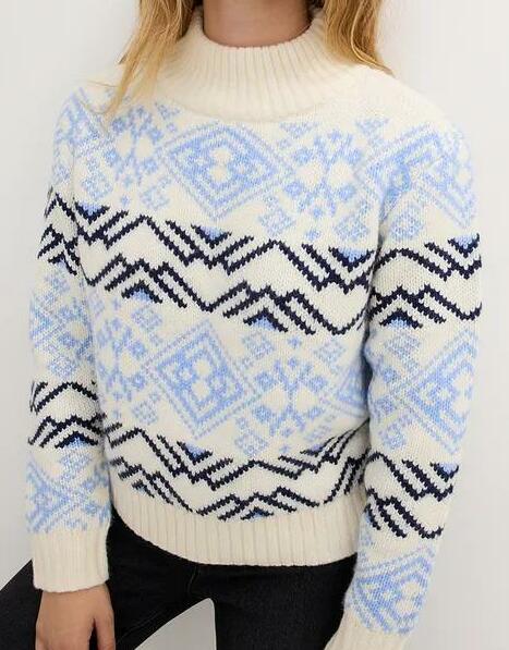 SWETER W NORWESKI WZÓR