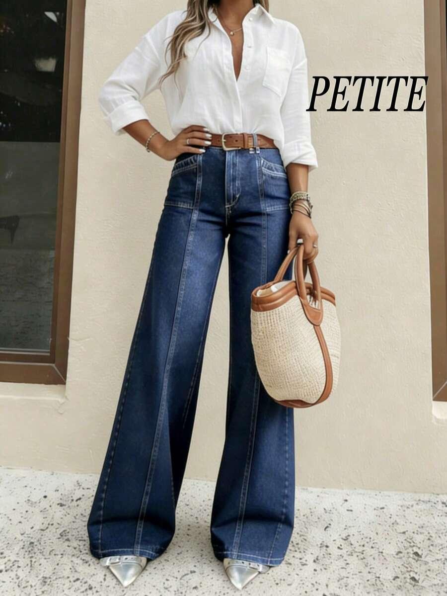 NIEBIESKIE SPODNIE JEANS
