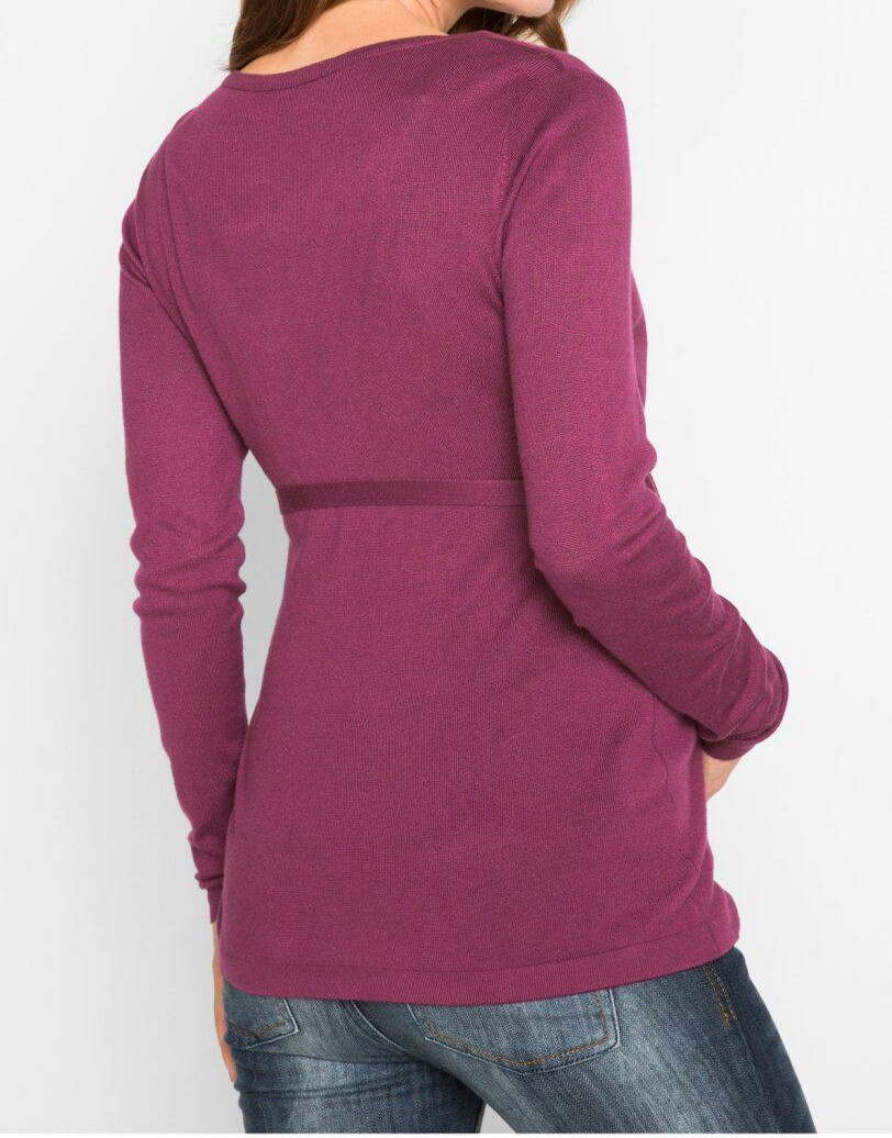 SWETER CIĄŻOWY DO KARMIENIA