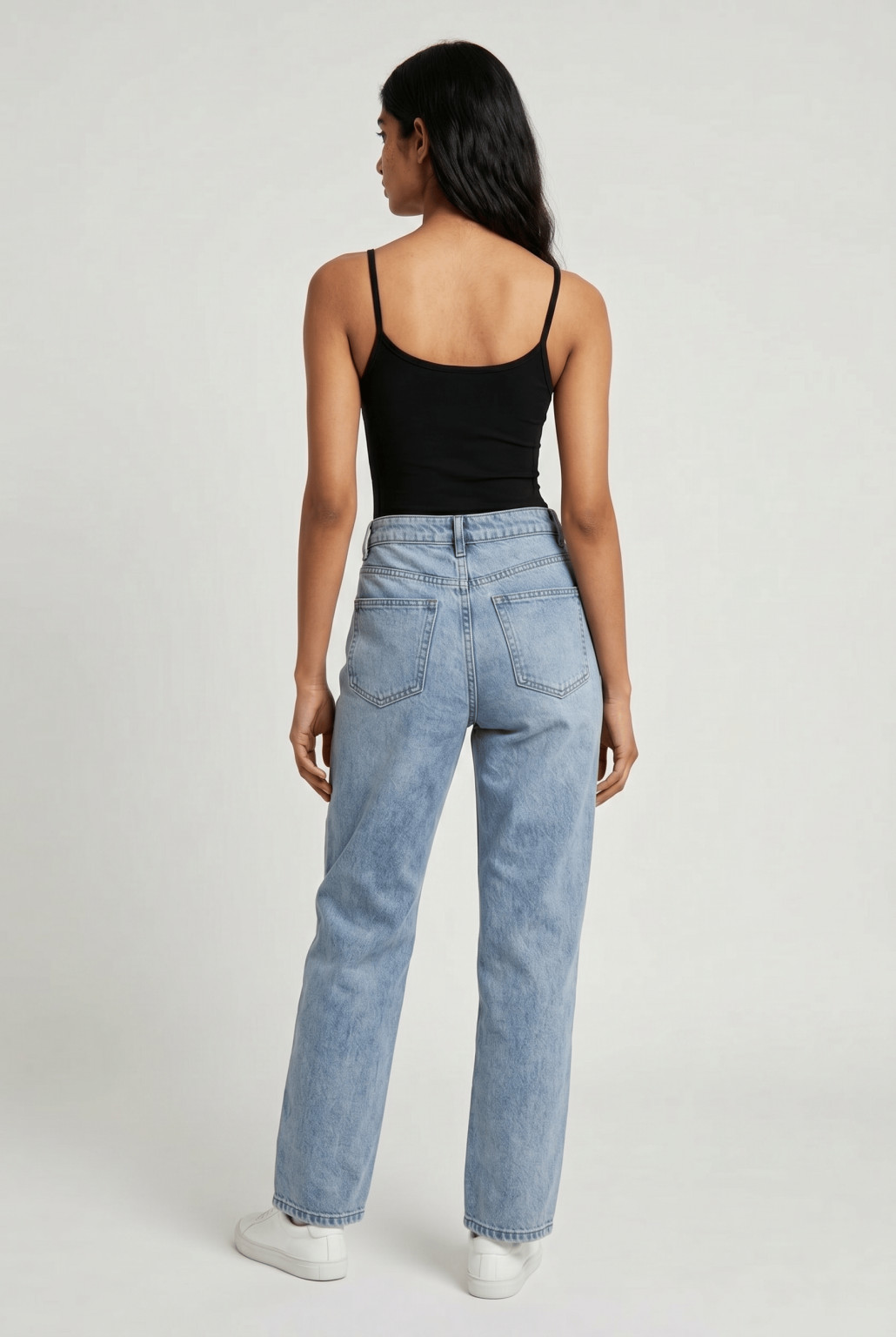 SPODNIE JEANS PROSTA NOGAWKA