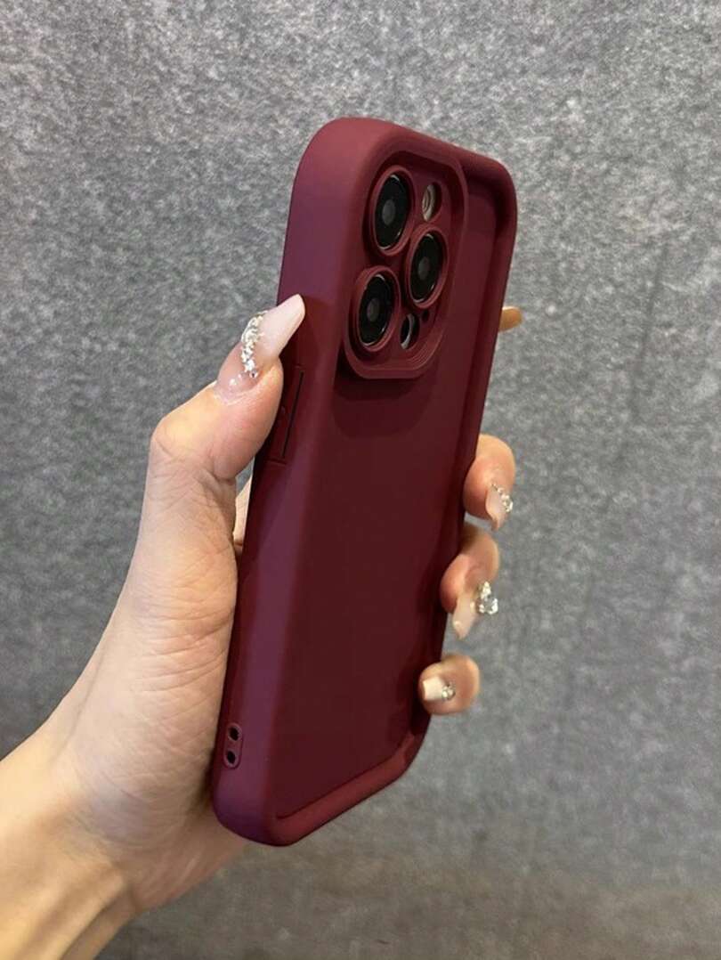 bordowe etui iphone 7/8