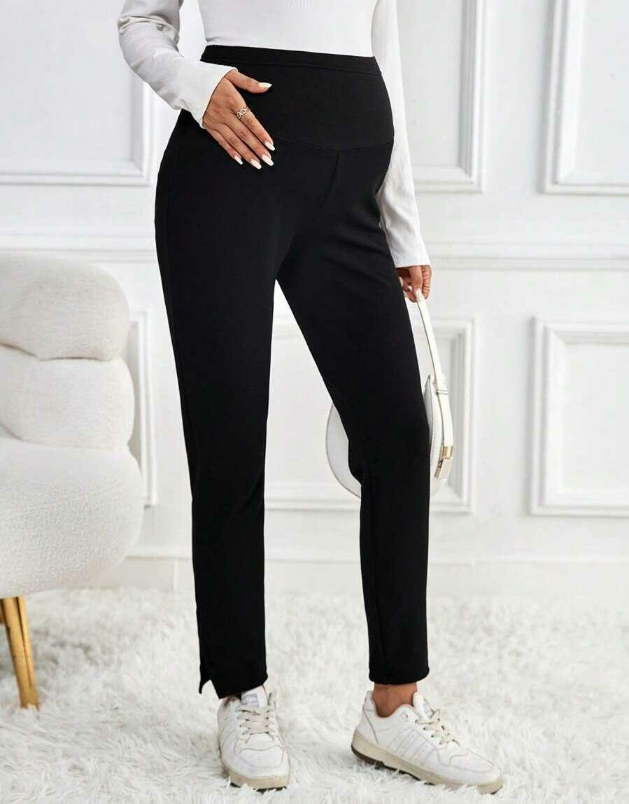 CZARNE LEGGINSY WYSOKI STAN