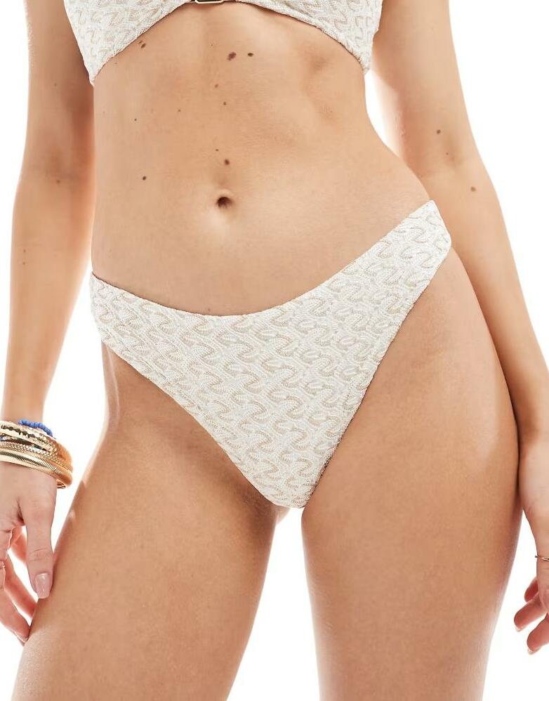 BEŻOWY DÓŁ OD BIKINI