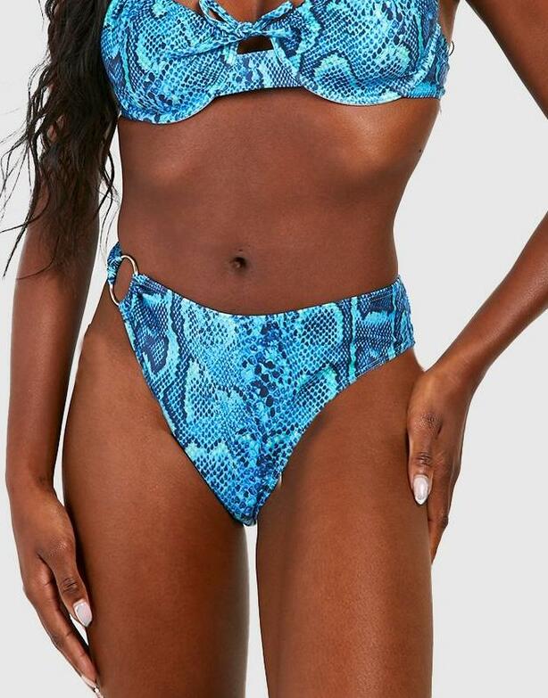 dół od bikini animal print figi