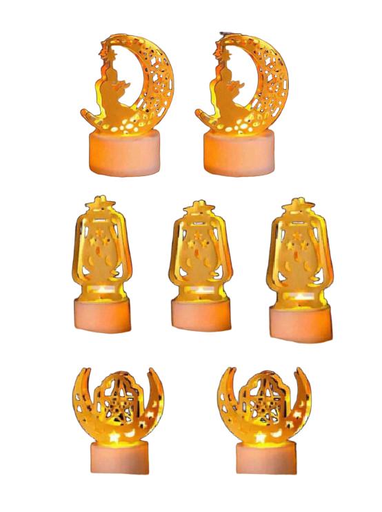 złote lampki 5-pack