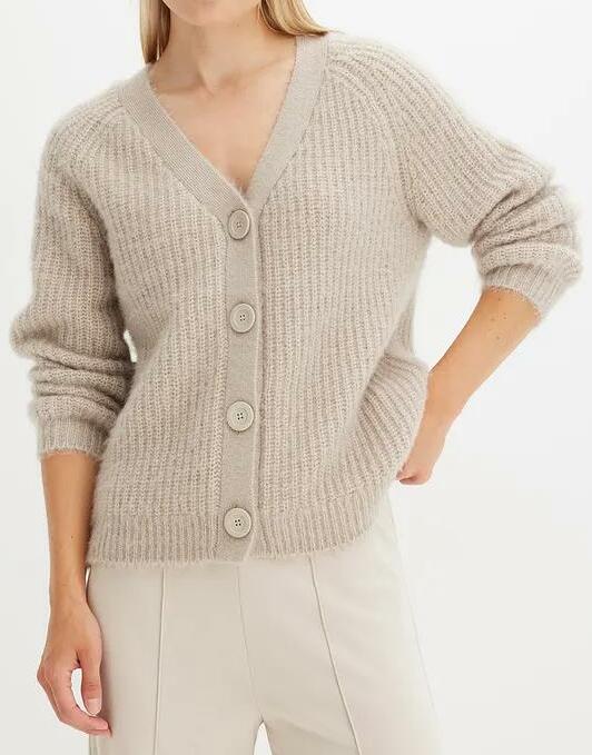 SWETER DAMSKI ROZPINANY DŁUGI RĘKAW