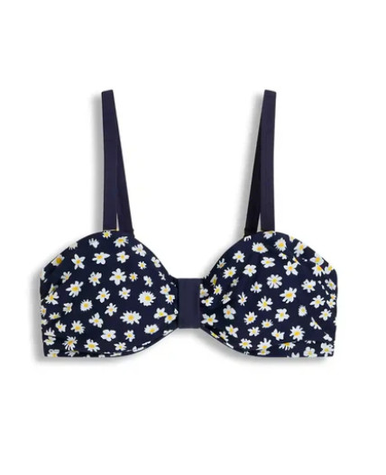 BIUSTONOSZ OD BIKINI W KWIATY 