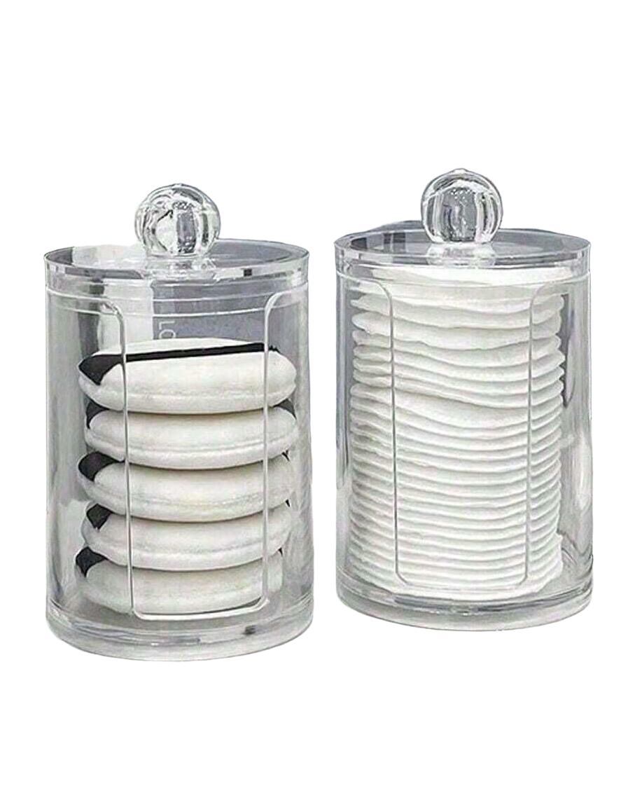 pojemnik na płatki kosmetyczne 2-pack