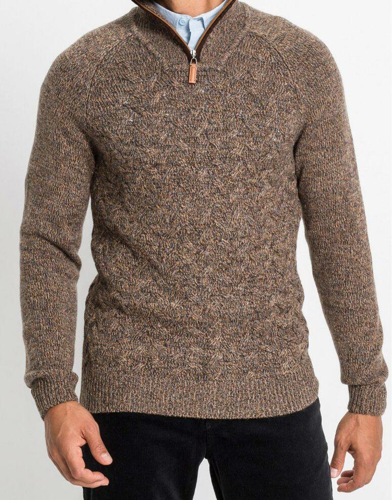 SWETER MĘSKI ROZPINANY