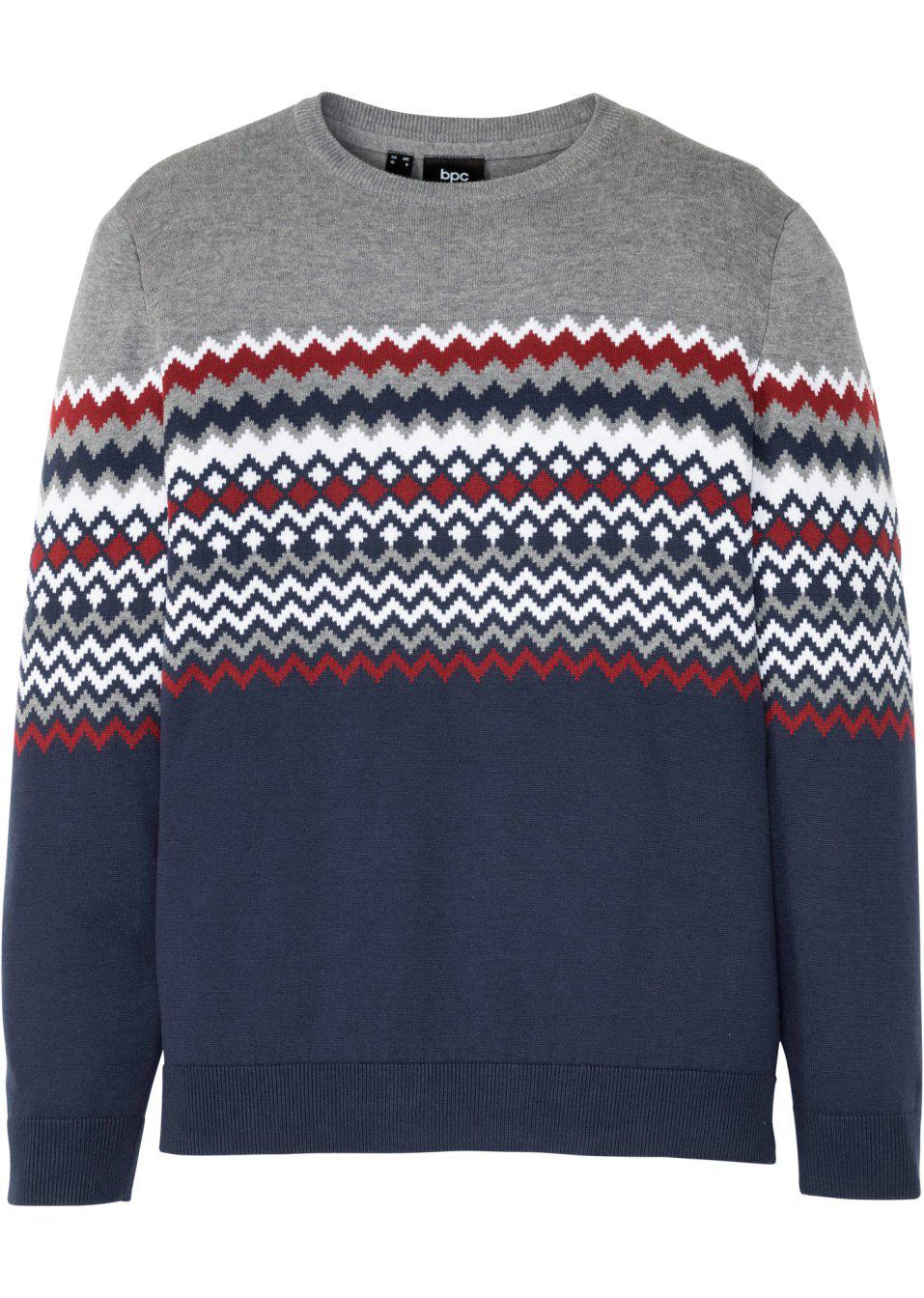 SWETER MĘSKI w norewski WZÓR