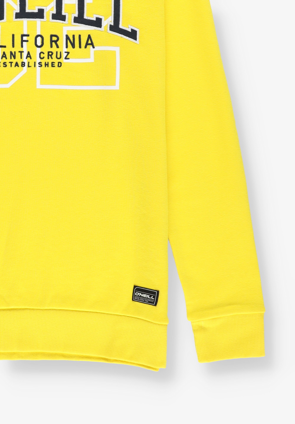 ŻÓŁTA BLUZA DŁUGI RĘKAW logo 4750012-12016