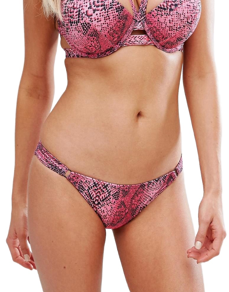 DÓŁ BIKINI SNAKE PRINT