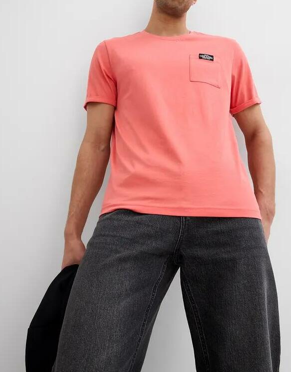 T-SHIRT MĘSKI PLUS SIZE OKRĄGŁY DEKOLT BAWEŁNA