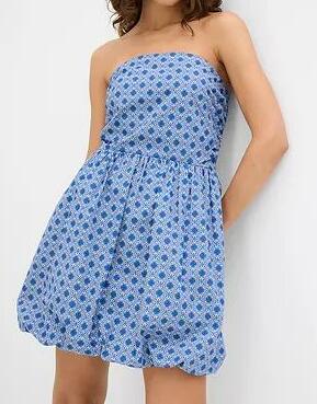 BAWEŁNIANA SUKIENKA BANDEAU