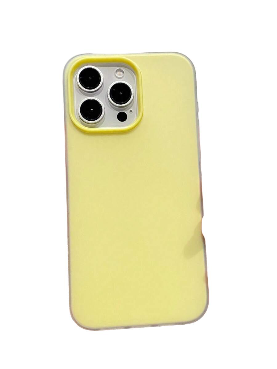 żółte etui na telefon 