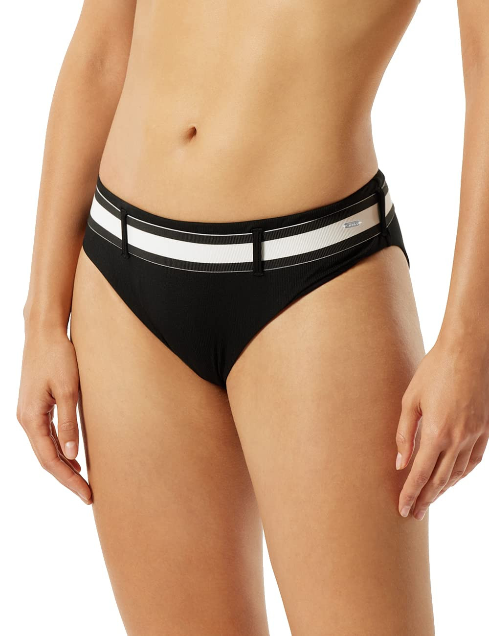 CZARNY DÓŁ OD BIKINI kontrast