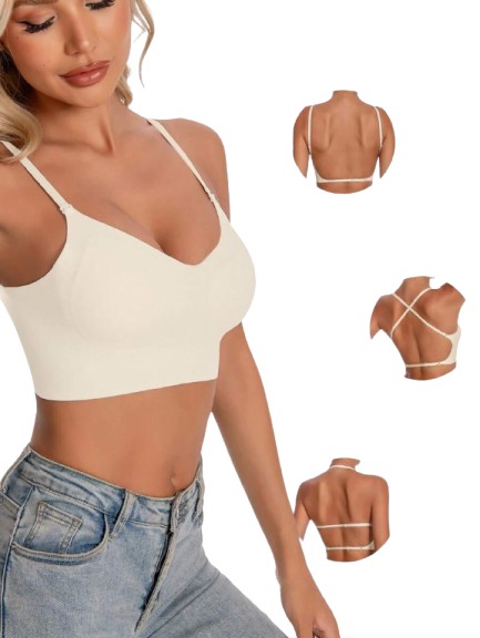 BEŻOWY BIUSTONOSZ 2-PACK