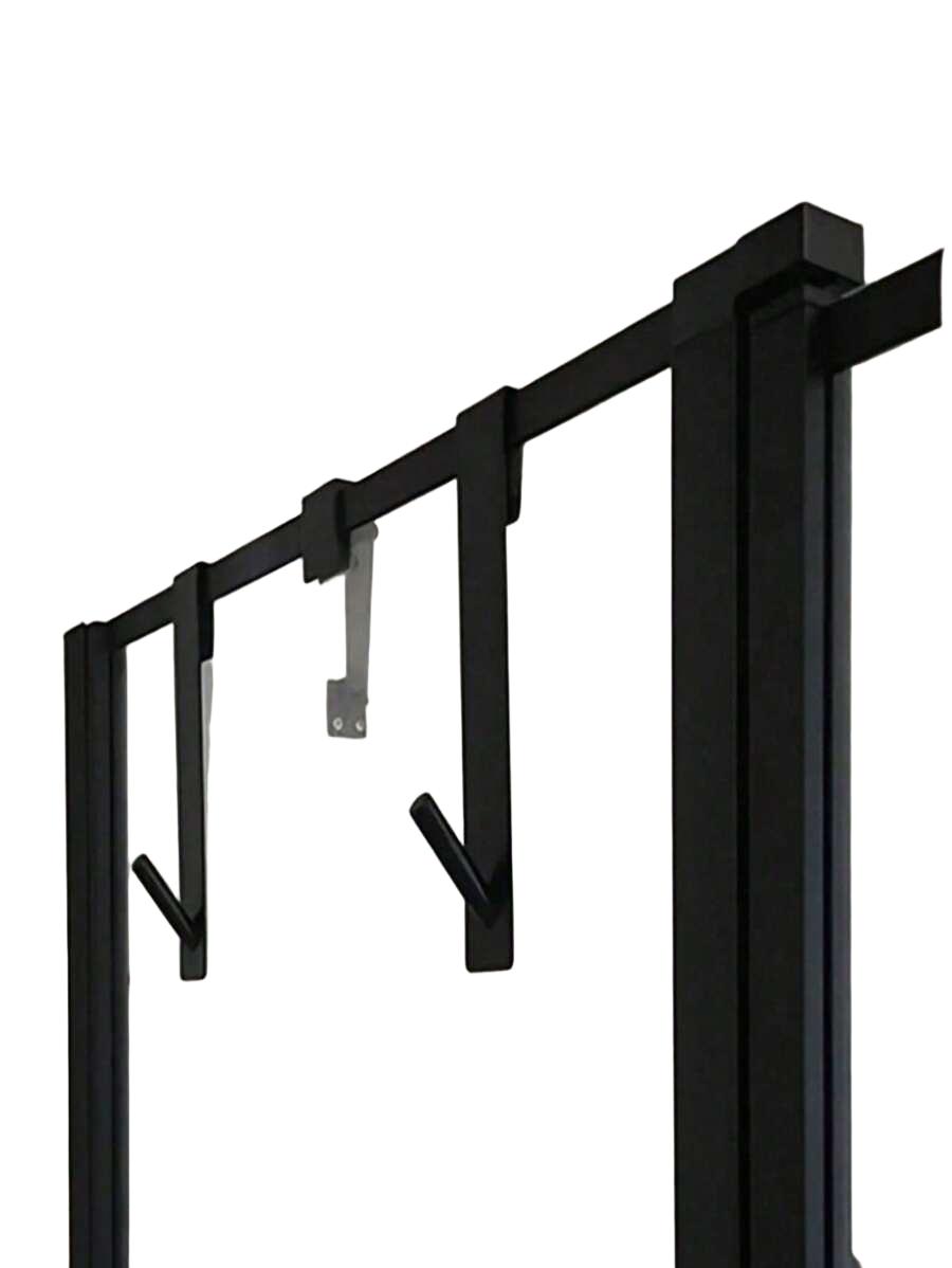 czarne haczyki wieszaki 2-pack