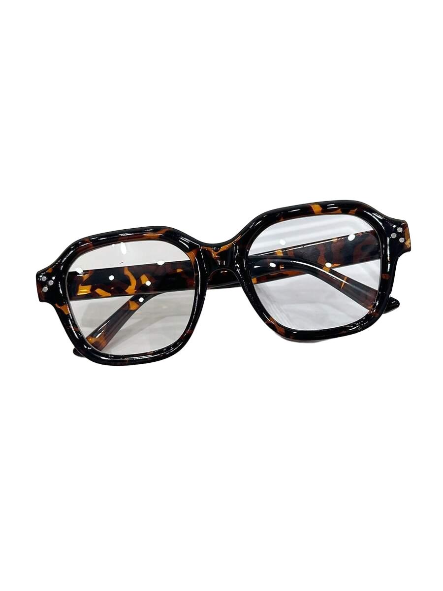 okulary zerówki animal print