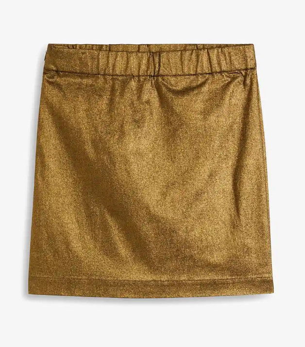 PROSTA SPÓDNICA MINI Z WISKOZY