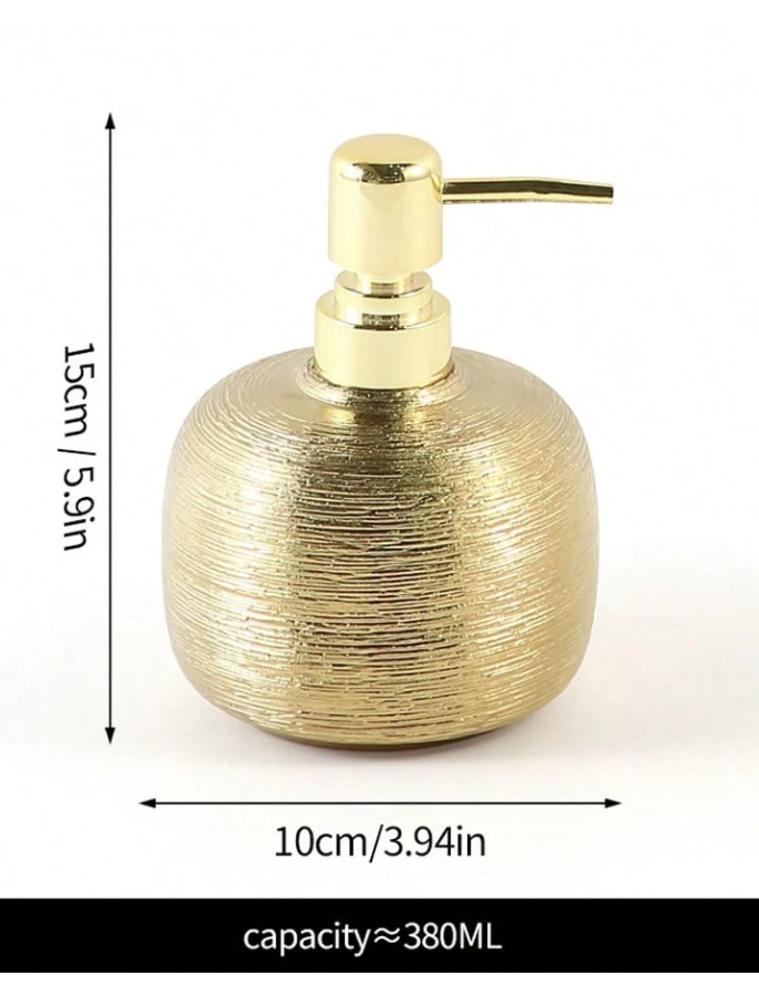 złoty dozownik na mydło  380ml
