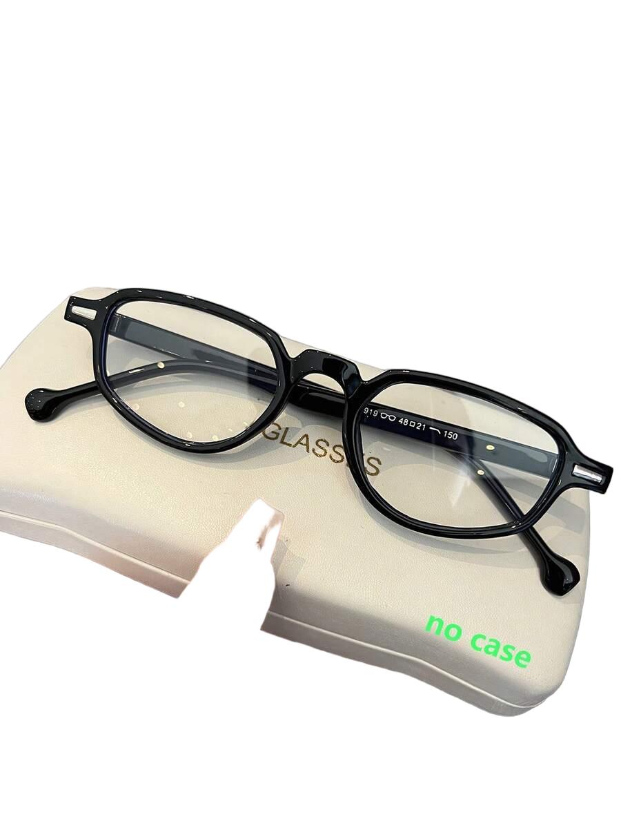 czarne okulary zerówki