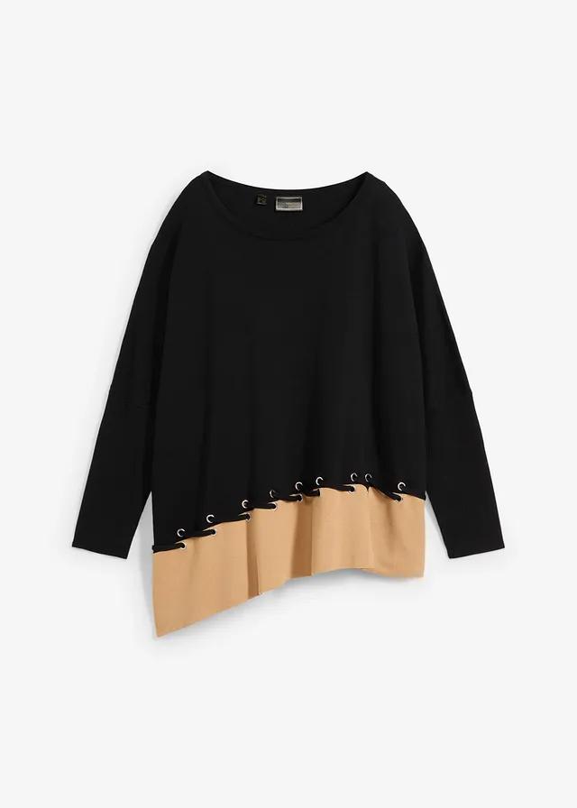SWETER PONCZO OVERSIZE