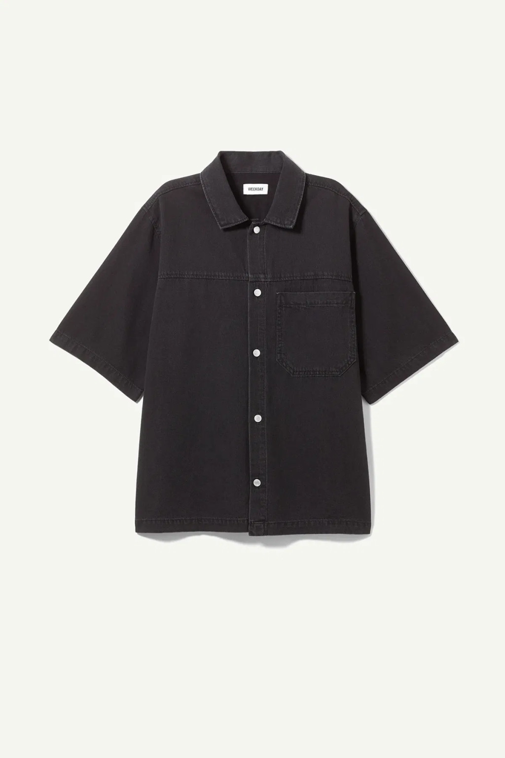 KOSZULA JEANS KOŁNIERZYK CASUAL