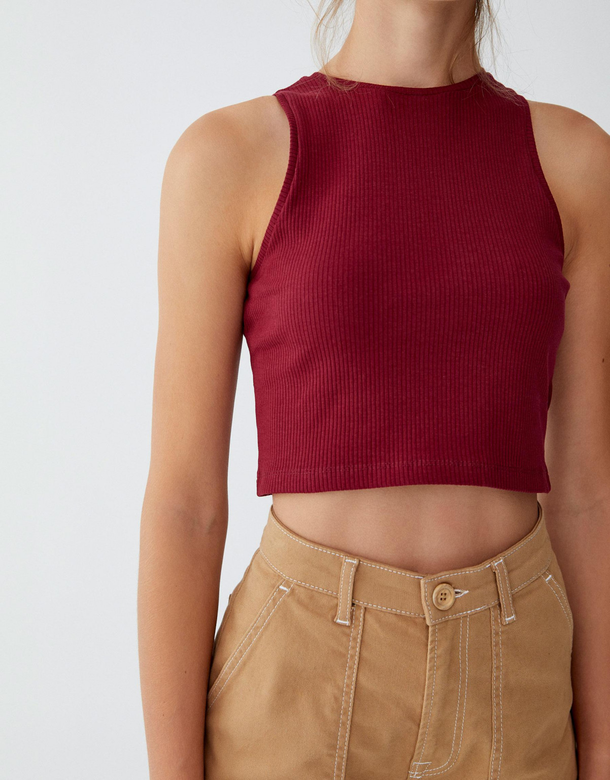 CROP TOP PRĄŻKI